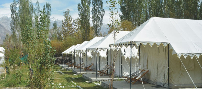 Camps in Nubra Valley