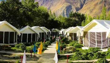 Camping in Nubra Valley Regal Camp, Nubra Valley