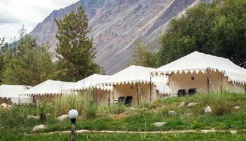 Camping in Nubra Valley 