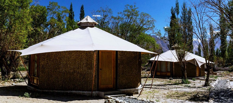 Camps in Nubra Valley