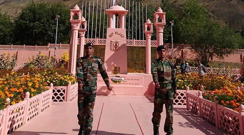 The Kargil War Memorial at Drass 