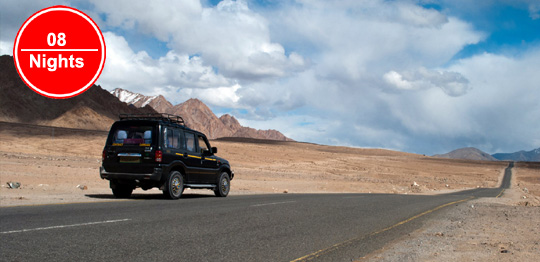 08 Nights Overland Safari to Ladakh ladakh tour packages