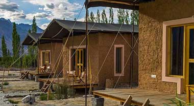 Camps in Nubra Valley