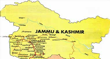 Kashmir Map Travel Guide