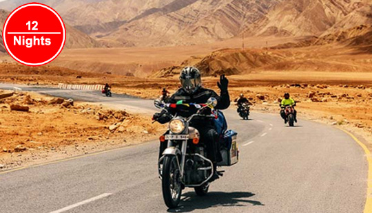 Manali to Ladakh Bike Tour Packages