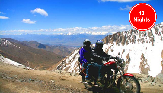 Manali to Ladakh Bike Tour Packages