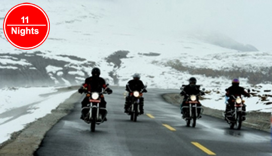 Manali to Ladakh Bike Tour Packages