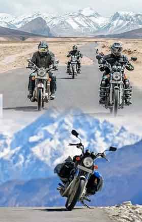 Ladakh Manali bike tour packages