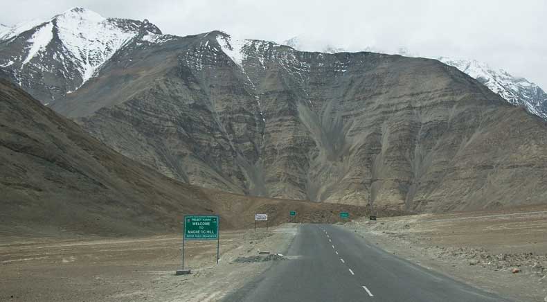The truth behind the mysterious Magnetic Hill of Ladakh