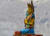 Maitreya Buddha in Nubra valley in Ladakh